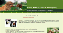 Desktop Screenshot of aaronanimal.com